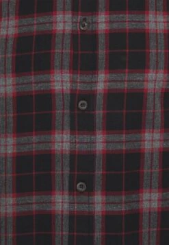 Pier One Camisa - Mottled Dark Grey / Bordeaux -Pier One 0253ff49c51f4c26ae29ed03d9991356