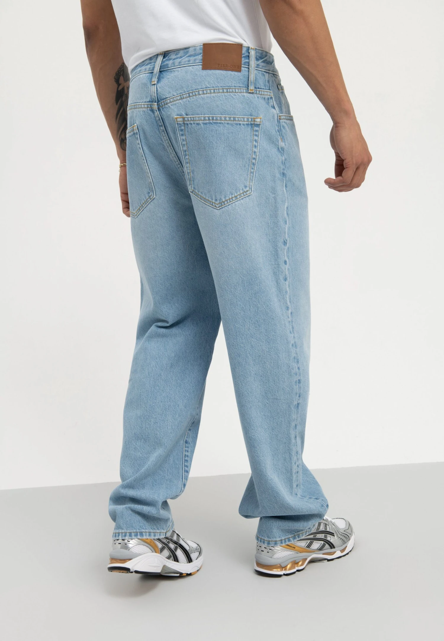 Pier One Vaqueros Boyfriend - Light Blue Denim 3 Pier One Vaqueros Boyfriend - Light Blue Denim - Imagen 3