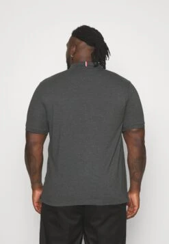 Pier One Tricolore Trim- Polo - Dark Grey -Pier One 062e836664d44c378693dbb881910750