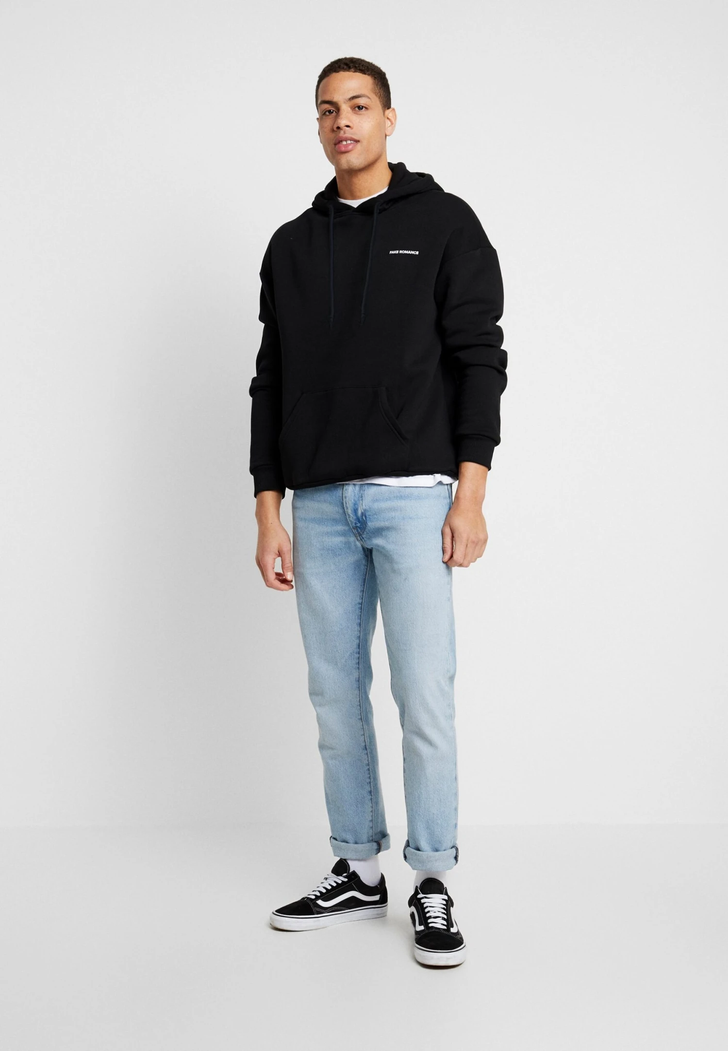 Pier One Unisex - Jersey Con Capucha - Black 2 Pier One Unisex - Jersey Con Capucha - Black - Imagen 2