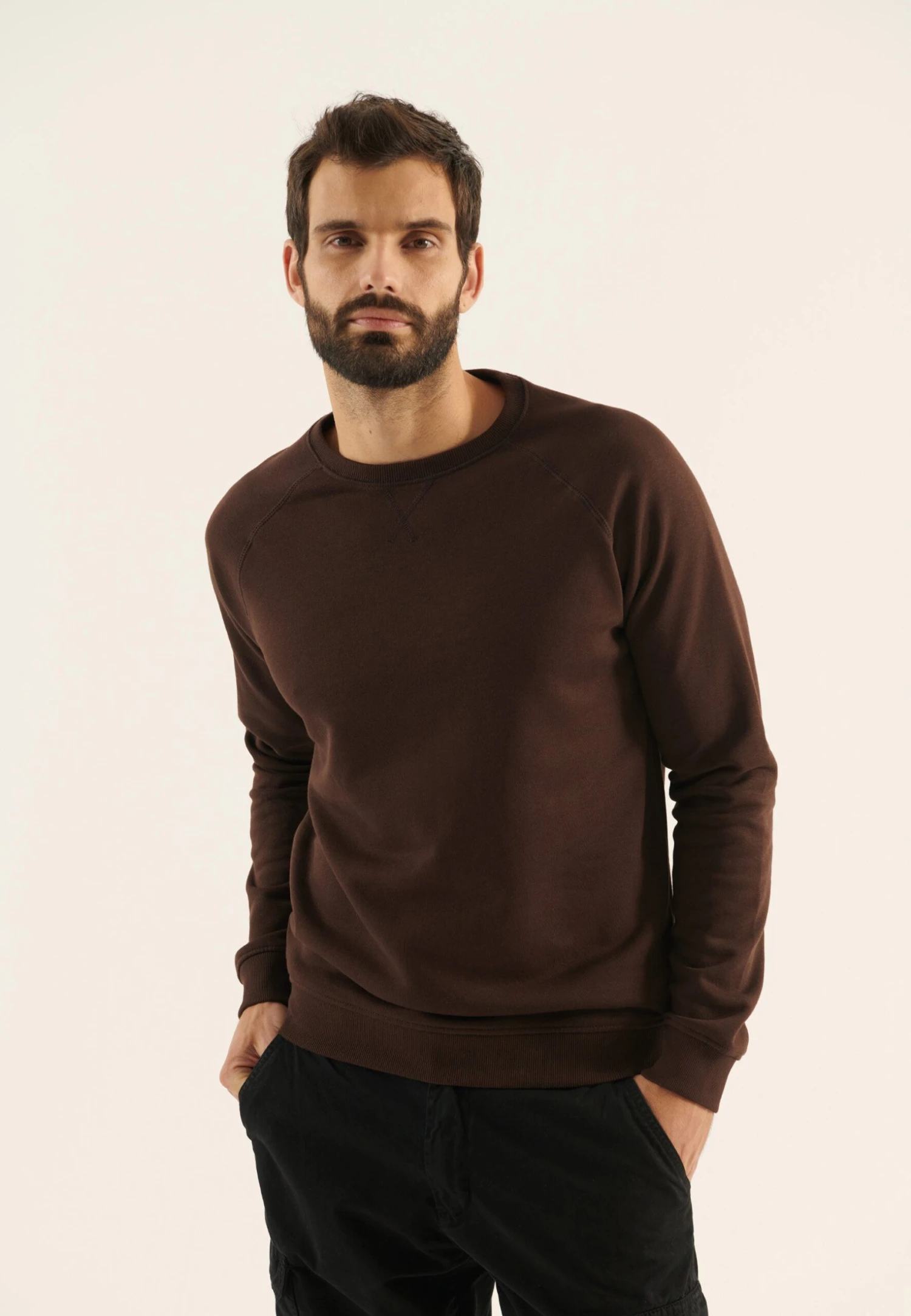 Pier One Sudadera - Dark Brown 1 Pier One Sudadera - Dark Brown