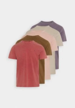 Pier One 5 Pack - Camiseta Básica - Off-White/Lilac/Light Red 17 Pier One 5 Pack - Camiseta Básica - Off-White/Lilac/Light Red -Pier One 157be7693cf04021812e84a3c933c25e