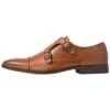 Pier One Leather - Mocasines - Cognac