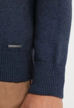 Pier One Jersey De Punto - Mottled Dark Blue -Pier One 1d07938862ec4057bfe34fa082227e74