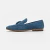 Pier One Leather - Mocasines - Blue