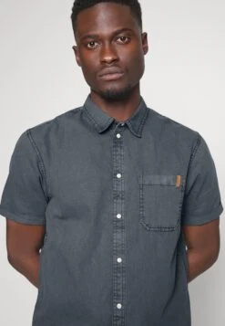 Pier One Camisa - Blue-Grey -Pier One 2969b08dfdf94ae3beba35297f96f561