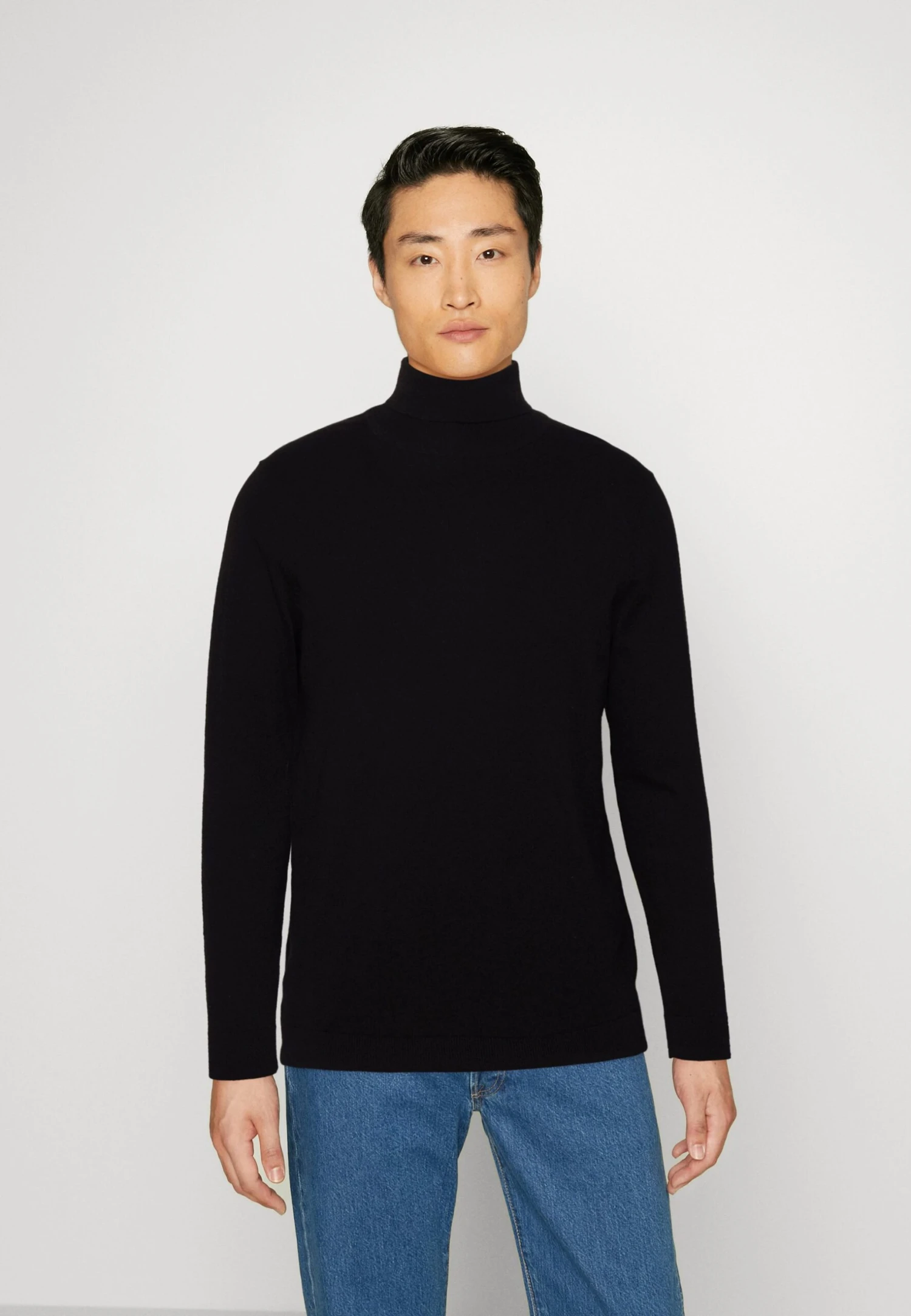 Pier One 3 Pack - Jersey De Punto - Dark Blue/Black/Grey 4 Pier One 3 Pack - Jersey De Punto - Dark Blue/Black/Grey - Imagen 4