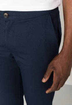 Pier One Pantalones Chinos - Dark Blue -Pier One 44efab1e118d4ad7b9c3ddaad867ecf6
