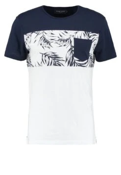 Pier One Camiseta Estampada - Navy/White -Pier One 47b4ab3d2c9640d7935fd8f2a2962d5a