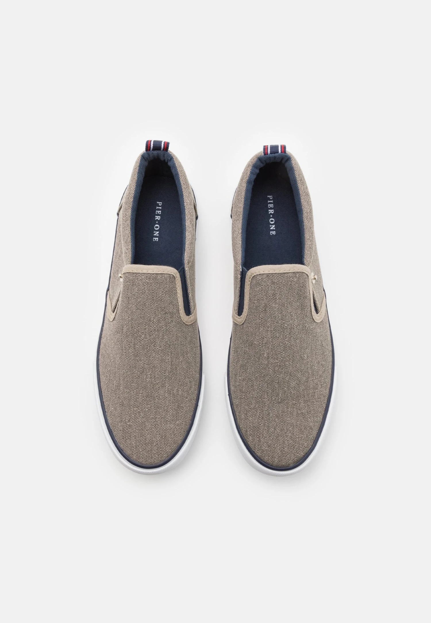 Pier One Unisex - Zapatillas - Taupe 4 Pier One Unisex - Zapatillas - Taupe - Imagen 4