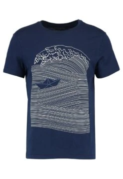 Pier One Camiseta Estampada - Dark Blue/White -Pier One 4cc9341a476c4defa398ea435414ecfc