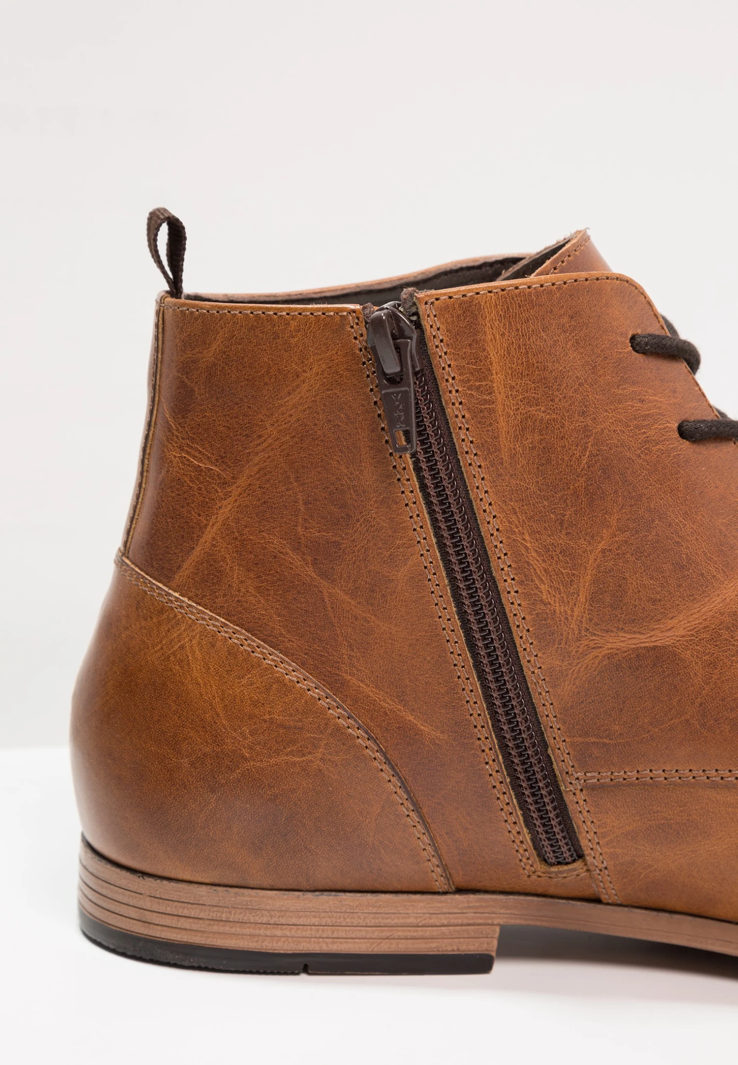 Pier One Botines Con Cordones - Cognac 6 Pier One Botines Con Cordones - Cognac - Imagen 6