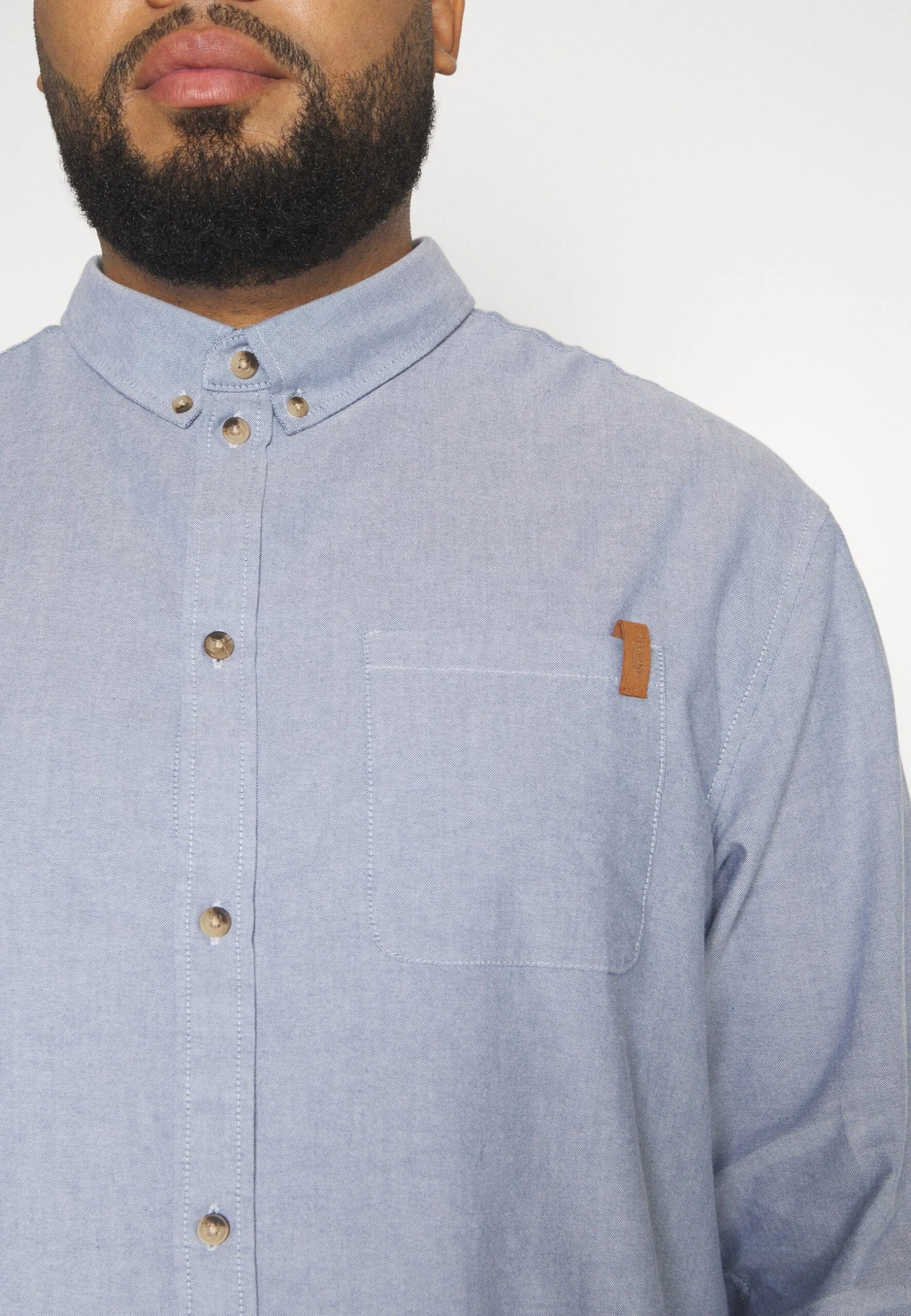 Pier One Oxford - Camisa - Light Blue 6 Pier One Oxford - Camisa - Light Blue - Imagen 6