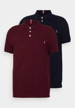 Pier One 2 Pack - Polo - Blue/Bordeaux 12 Pier One 2 Pack - Polo - Blue/Bordeaux -Pier One 596d0de14dc04a10bc9519206e472b35