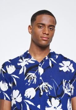 Pier One Camisa - Dark Blue -Pier One 5a4f1cba4e114b89a4148879d6e83940