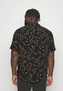 Pier One Asian Print Resort - Camisa -Black -Pier One 5a6accf28057487eb93c99474306228a