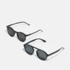 Pier One Unisex 2 Pack - Gafas De Sol - Black