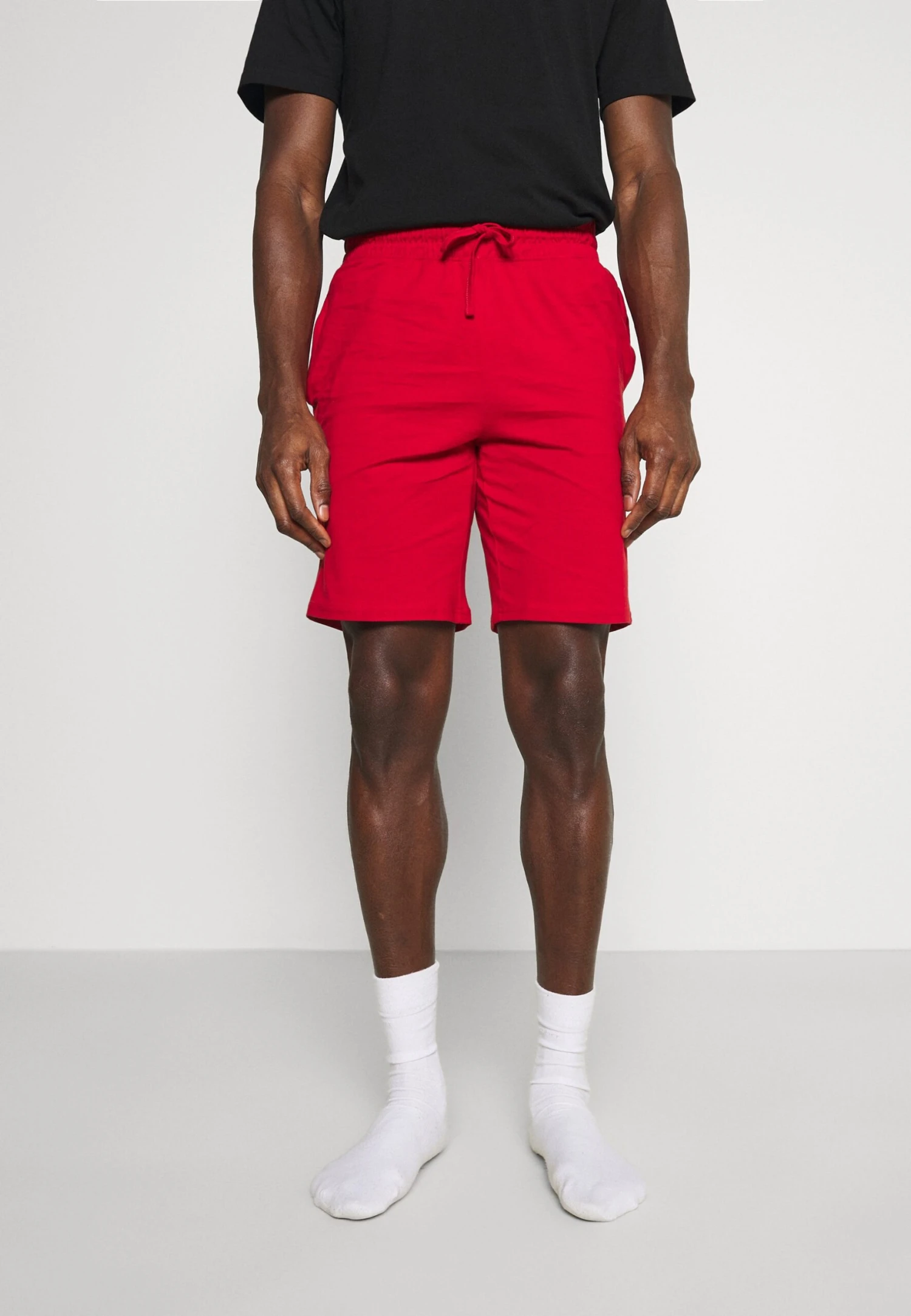 Pier One 3 Pack - Pantalón De Pijama - Black/Mottled Dark Grey/Red 2 Pier One 3 Pack - Pantalón De Pijama - Black/Mottled Dark Grey/Red - Imagen 2