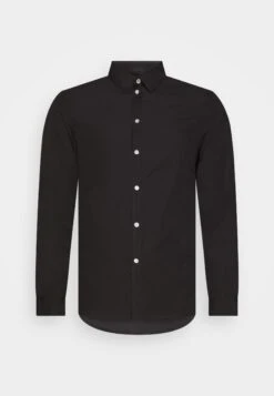 Pier One 3 Pack - Camisa Elegante - White/White/Black -Pier One 68169842e9a44041b5770b373a1fe8cf