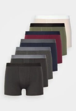 Pier One 7 Pack - Culotte - Black/Dark Blue/Beige -Pier One 7109792ee4cd4251aa1ed63b5e040e34