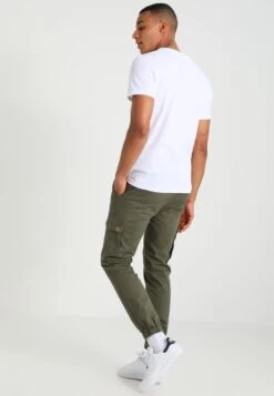 Pier One Pantalones Cargo - Olive -Pier One 73fef15ad09644c784f9d8d36e2a25d1