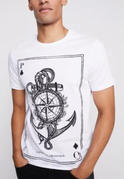 Pier One Camiseta Estampada - White -Pier One 75f5610570e042468924b5bcb2d7ccce