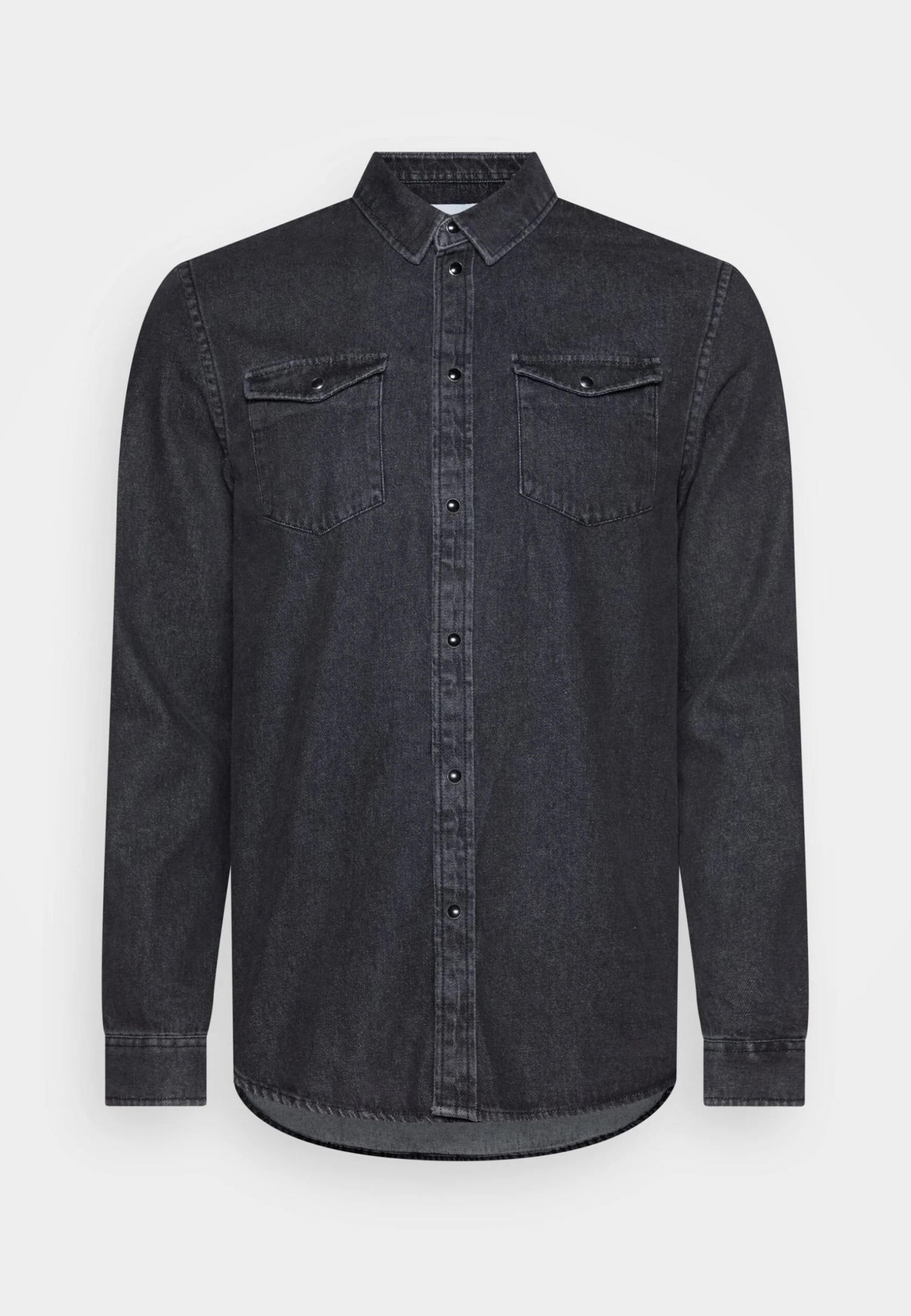 Pier One Denim - Camisa - Black 1 Pier One Denim - Camisa - Black