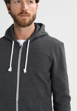 Pier One Sudadera Con Cremallera - Black Melange -Pier One 7bfd95dd1dd7495ba4fa1abbb6fb734c