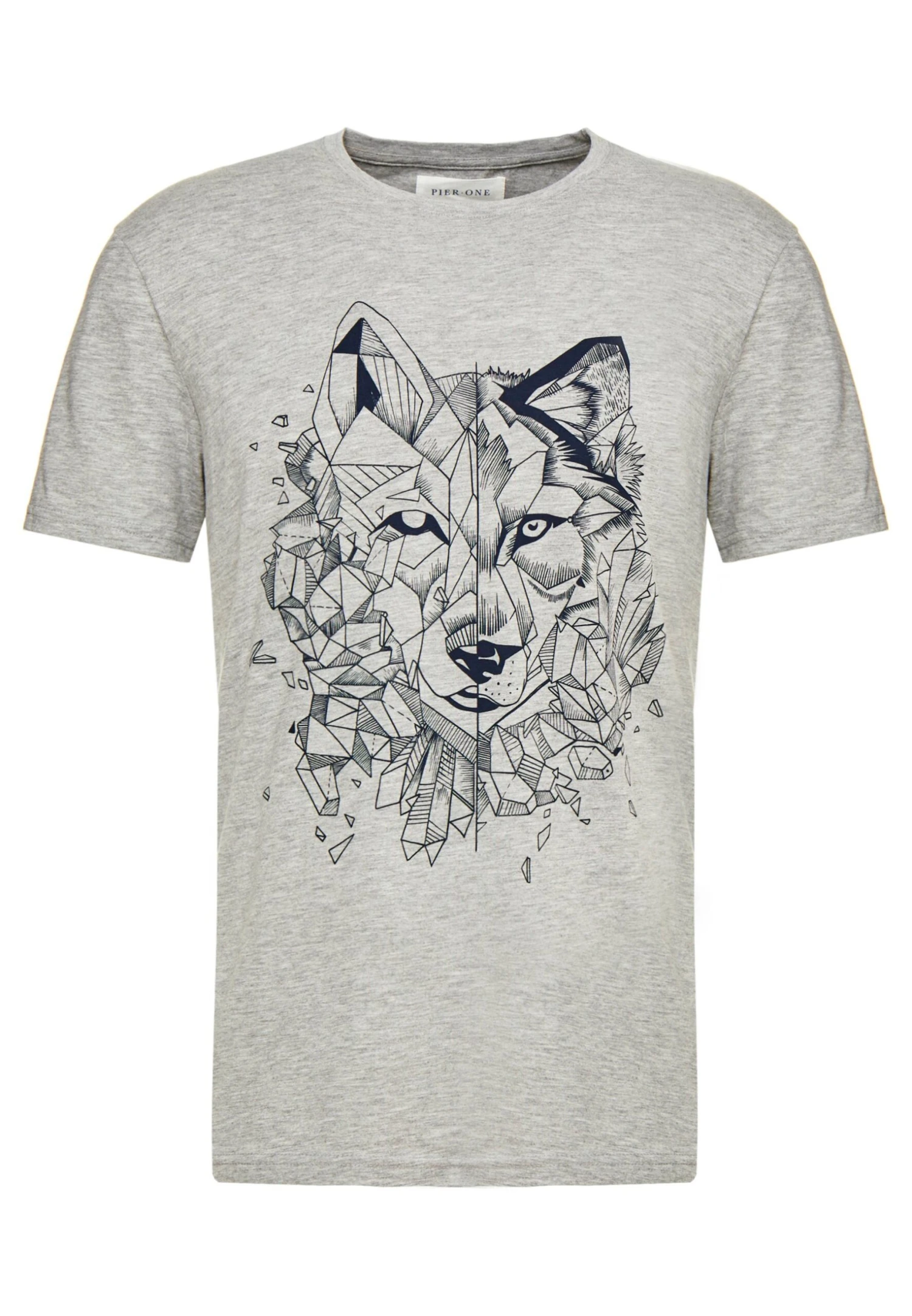 Pier One Camiseta Estampada - Mottled Grey 5 Pier One Camiseta Estampada - Mottled Grey - Imagen 5