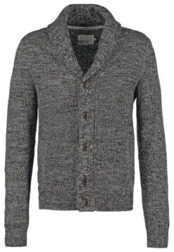 Pier One Chaqueta De Punto - Dark Grey Melange -Pier One 8e23516e1ab8430d944116b45baef9ed