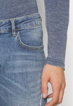 Pier One Vaqueros Pitillo - Dark Blue Denim -Pier One 9283e6db08544e8a8de90dbf34a03e56