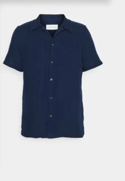 Pier One Camisa - Dark Blue -Pier One 947eb5dc04984cc7b53d05ef404d57f7