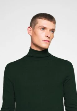 Pier One 2 Pack - Basic Turtleneck - Jersey De Punto - Black/Dark Green -Pier One 9683134039974a7592782861d6f7eb6f