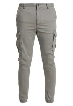 Pier One Cuffed Skinny Trouser- Pantalones Cargo - Grey 10 Pier One Cuffed Skinny Trouser- Pantalones Cargo - Grey -Pier One a09b1a92eb324dc1b90d5202c92319c0