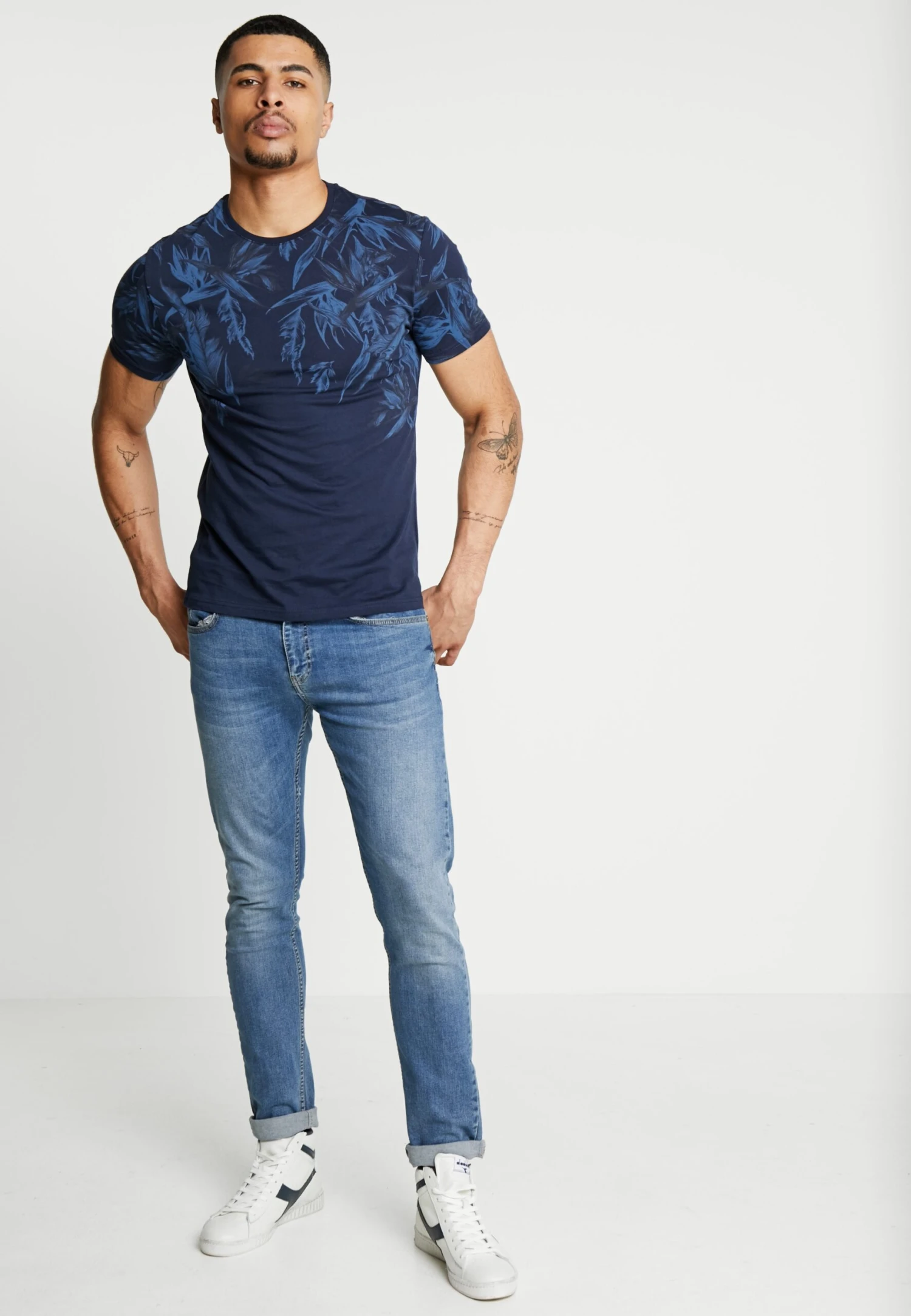 Pier One Camiseta Estampada - Blue 2 Pier One Camiseta Estampada - Blue - Imagen 2