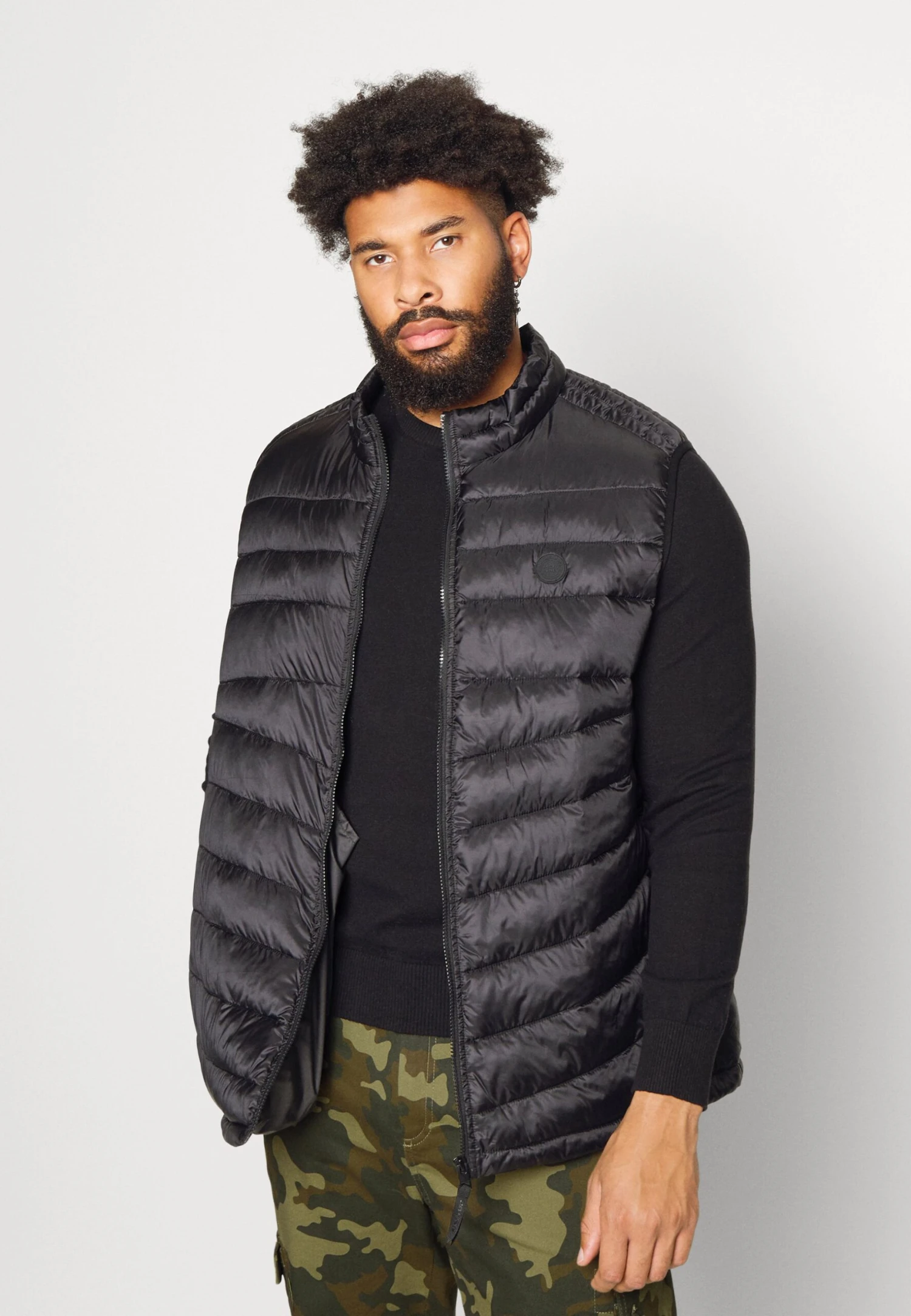 Pier One Pantalones Cargo - Black/Olive 4 Pier One Pantalones Cargo - Black/Olive - Imagen 4