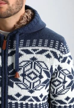 Pier One Chaqueta De Punto - Blue Melange -Pier One b3b926c8db4947f8b915dacd57160cc1