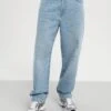 Pier One Vaqueros Boyfriend - Light Blue Denim
