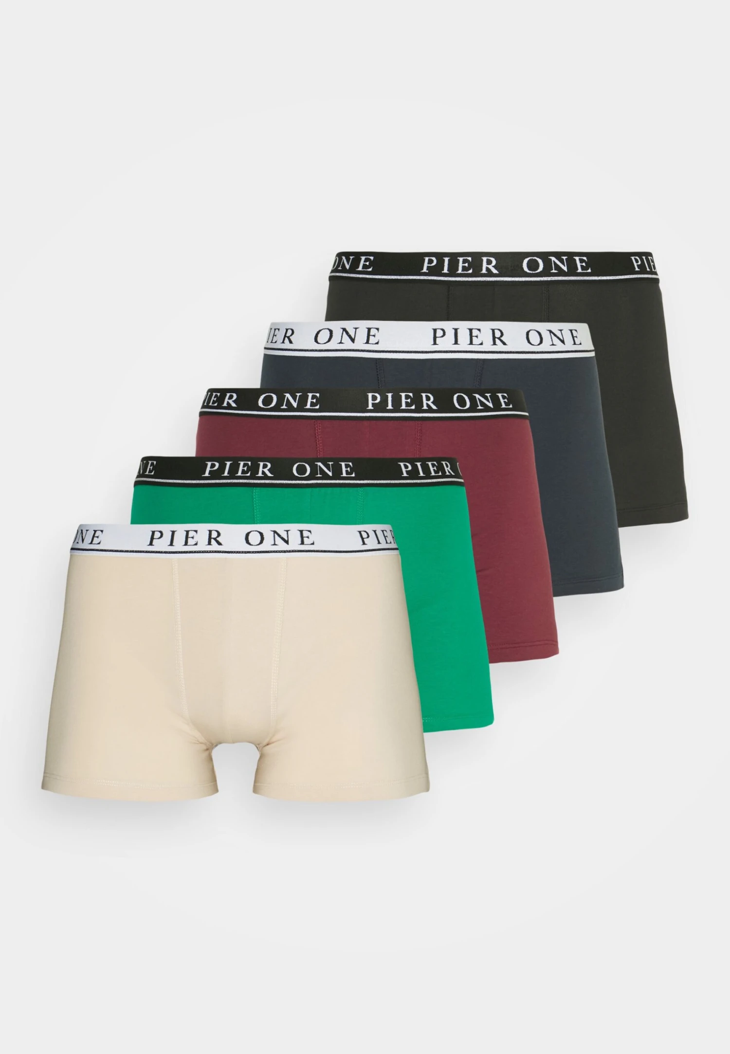 Pier One 5 Pack - Culotte - Beige/Green/Bordeaux 5 Pier One 5 Pack - Culotte - Beige/Green/Bordeaux - Imagen 5