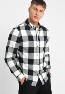 Pier One Camisa - Black/White