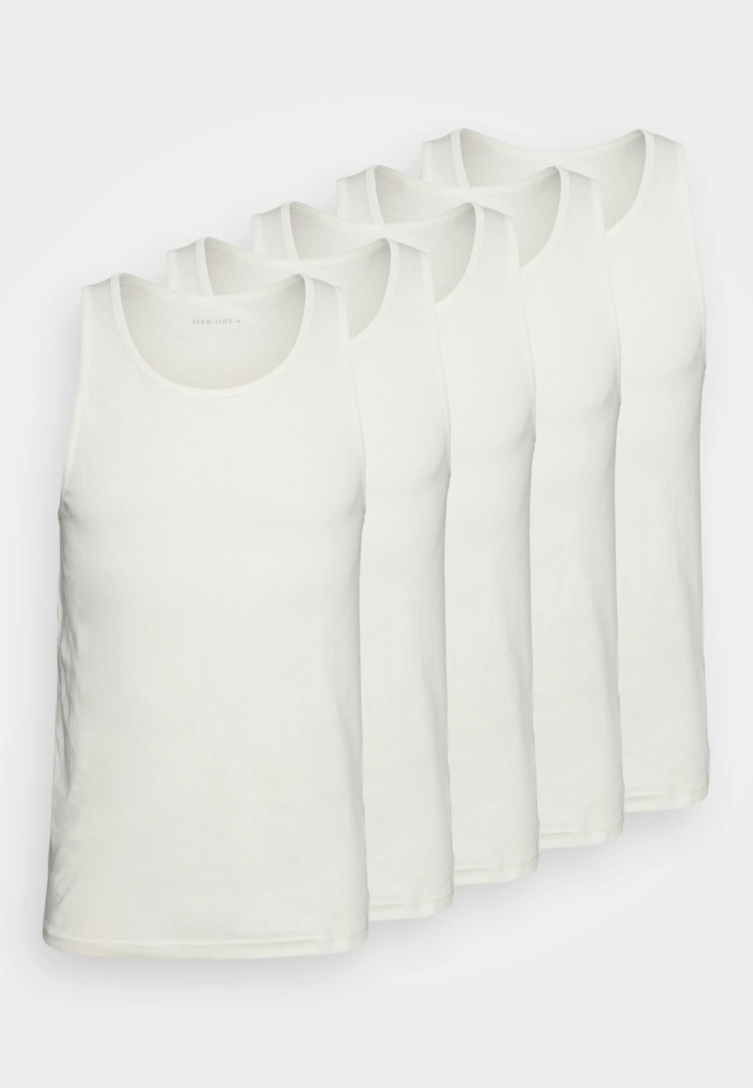 Pier One 5 Pack - Camiseta Interior - White 6 Pier One 5 Pack - Camiseta Interior - White - Imagen 6