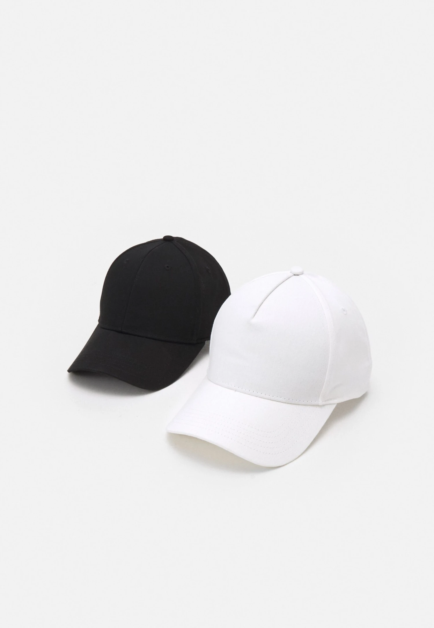 Pier One Unisex 2 Pack - Gorra - Black/White 1 Pier One Unisex 2 Pack - Gorra - Black/White