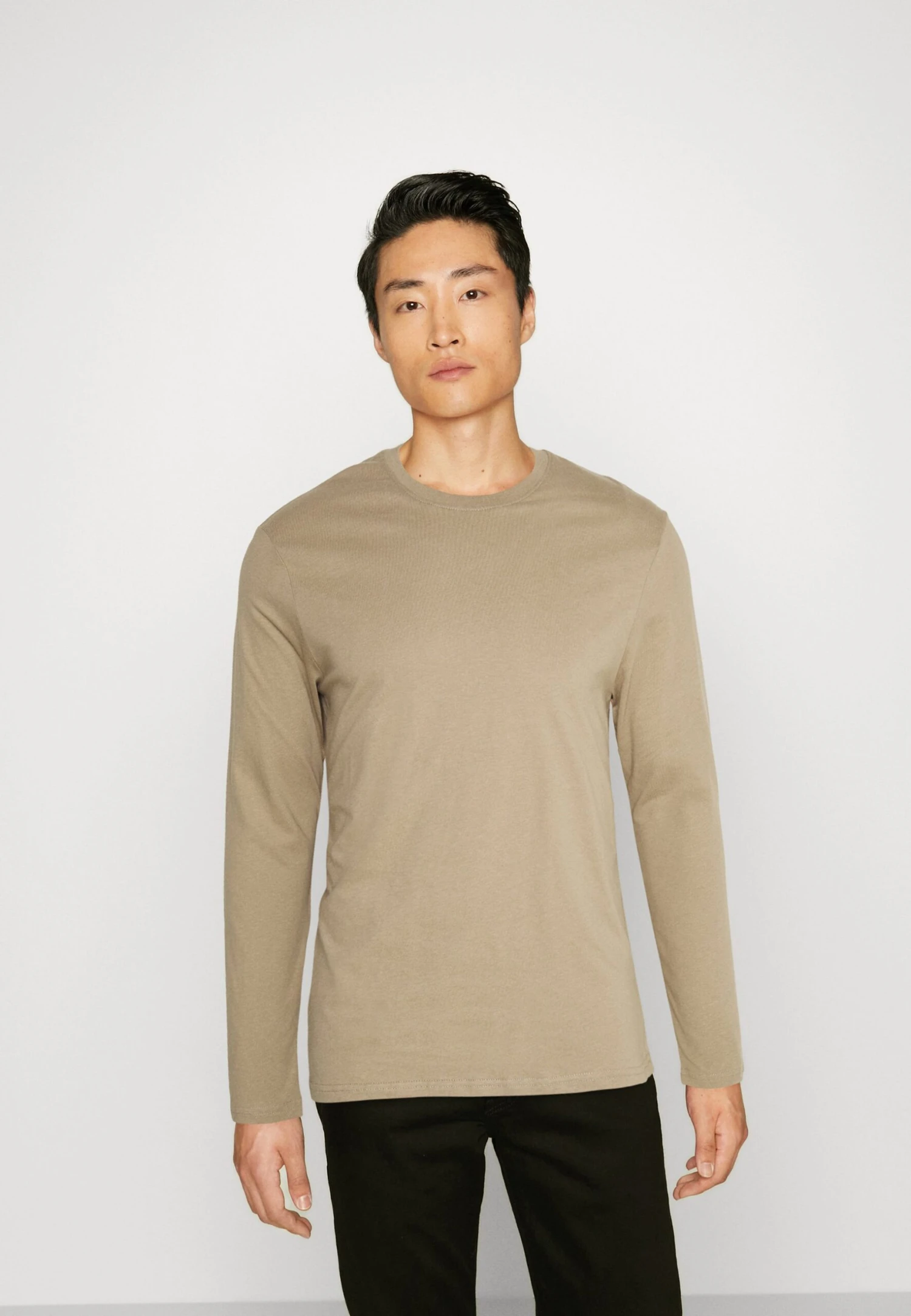 Pier One 5 Pack - Camiseta De Manga Larga - Tan/Light Blue/White 2 Pier One 5 Pack - Camiseta De Manga Larga - Tan/Light Blue/White - Imagen 2