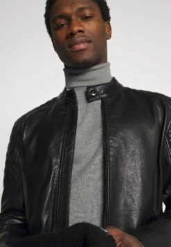 Pier One 2 Pack - Basic Turtleneck - Jersey De Punto - Black/Mottled Light Grey -Pier One cb94862188374c17a1924e8c374f3d1b