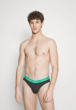 Pier One Branded Waistband Briefs 3 Pack - Braguitas - Black -Pier One ce9530d43d744385b55479d22aaeaad2