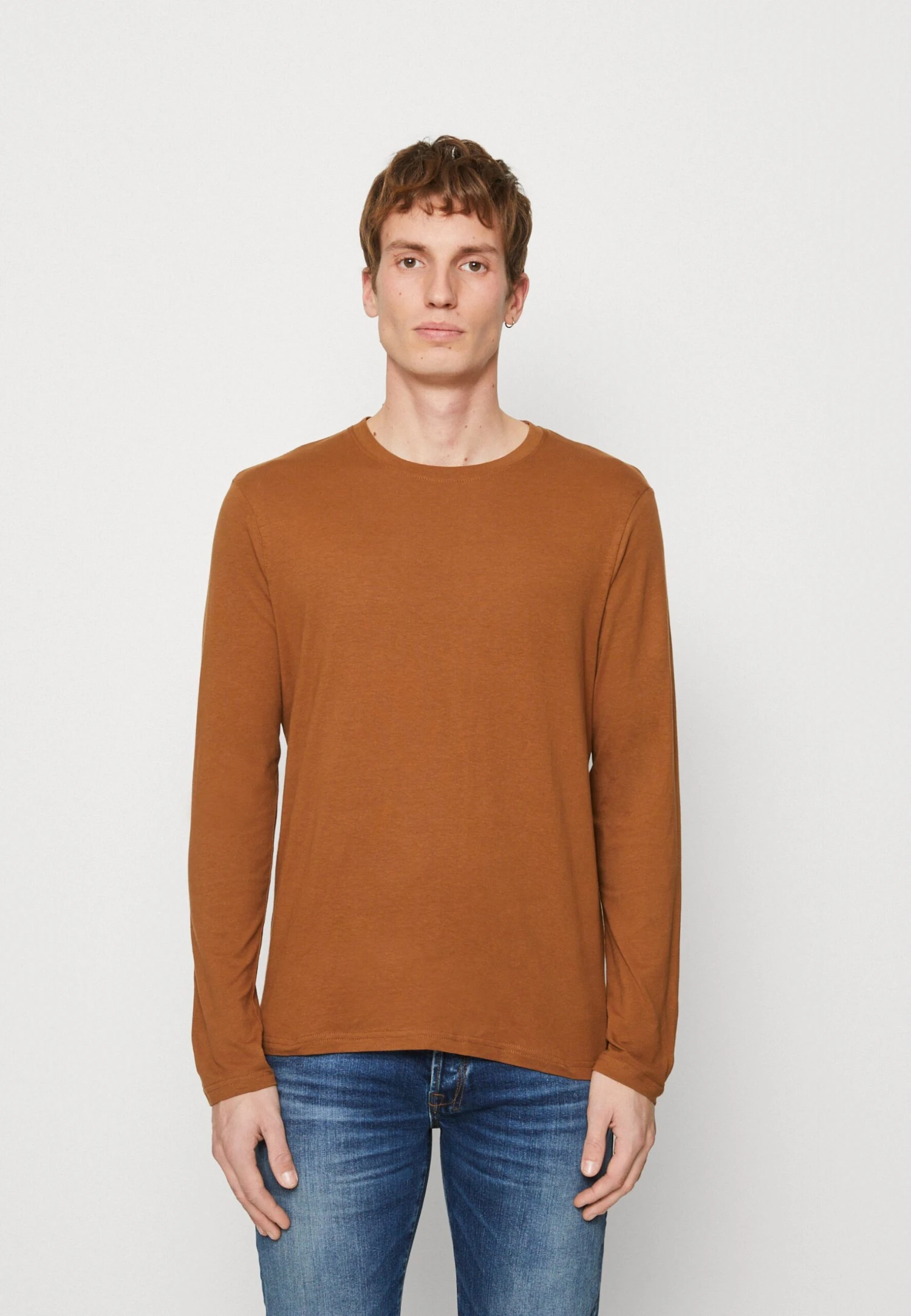 Pier One 5 Pack - Camiseta De Manga Larga - Blue/Off-White/Light Brown 2 Pier One 5 Pack - Camiseta De Manga Larga - Blue/Off-White/Light Brown - Imagen 2