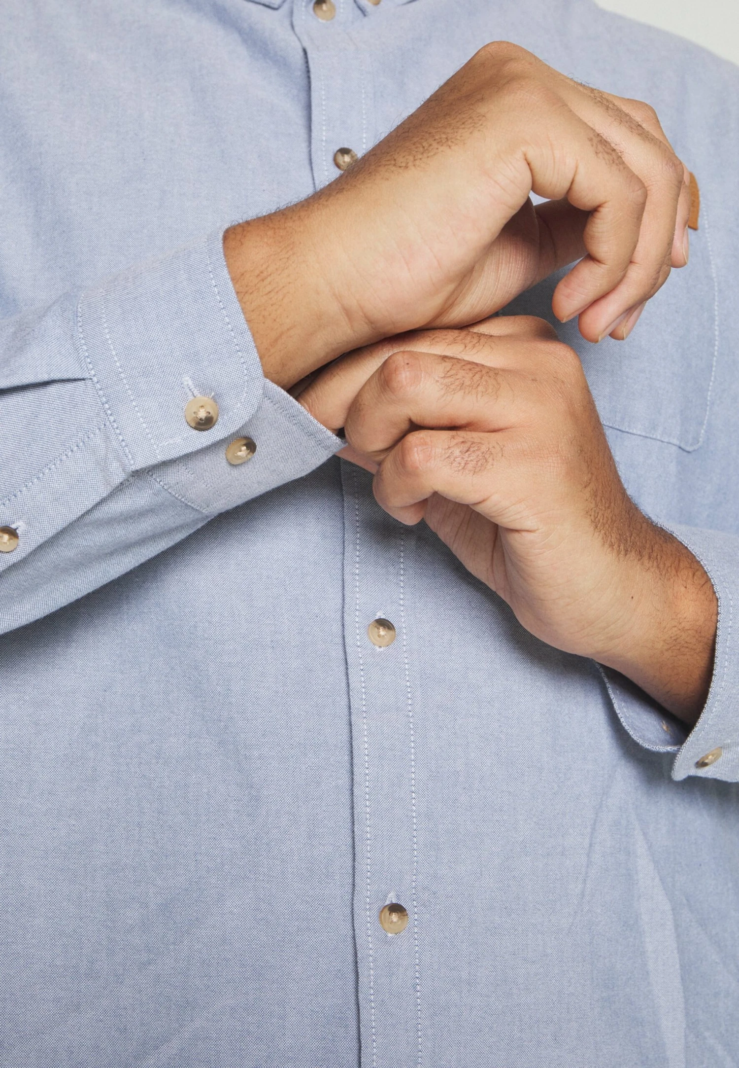 Pier One Oxford - Camisa - Light Blue 4 Pier One Oxford - Camisa - Light Blue - Imagen 4