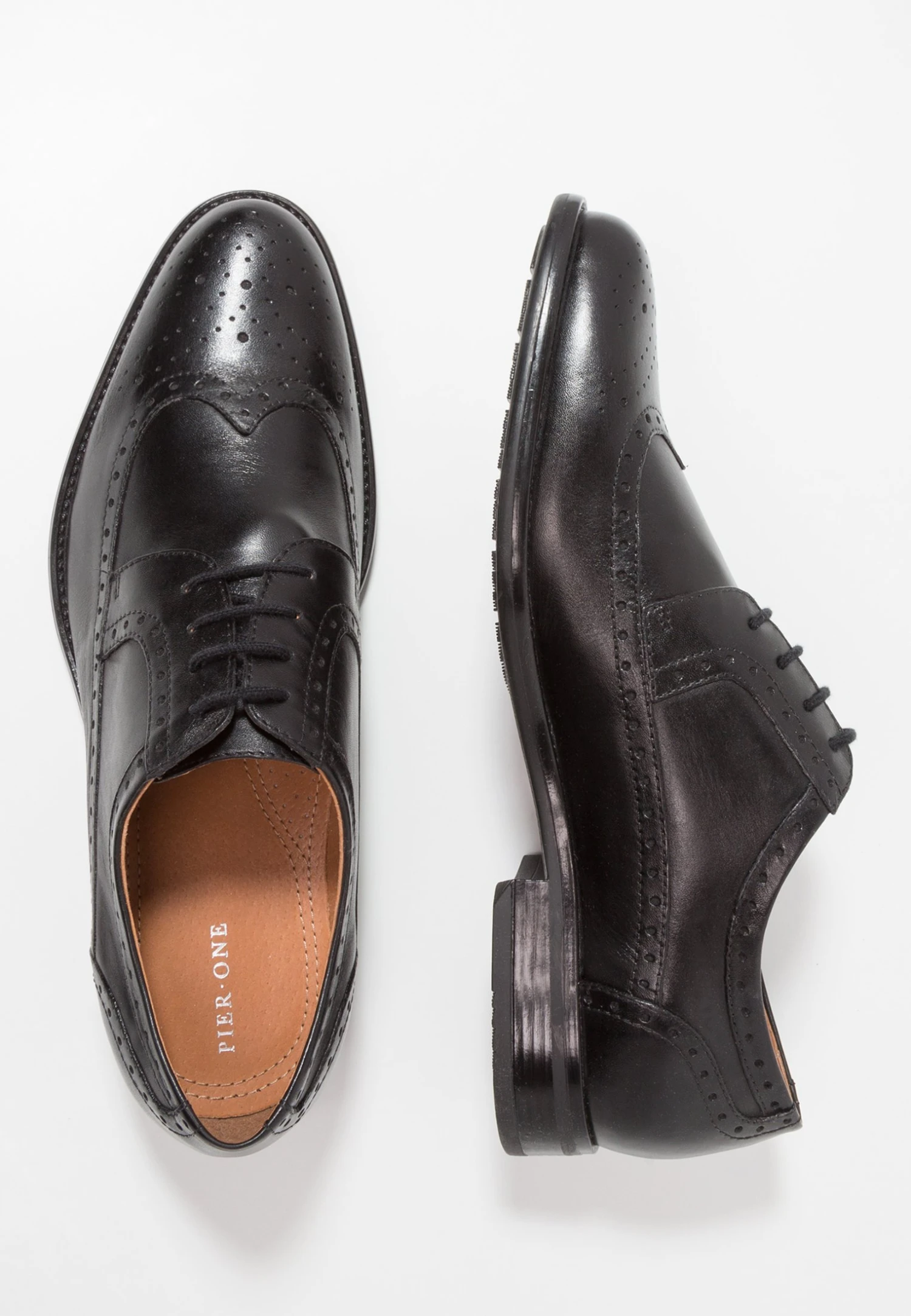 Pier One Leather - Zapatos Con Cordones - Black 6 Pier One Leather - Zapatos Con Cordones - Black - Imagen 6