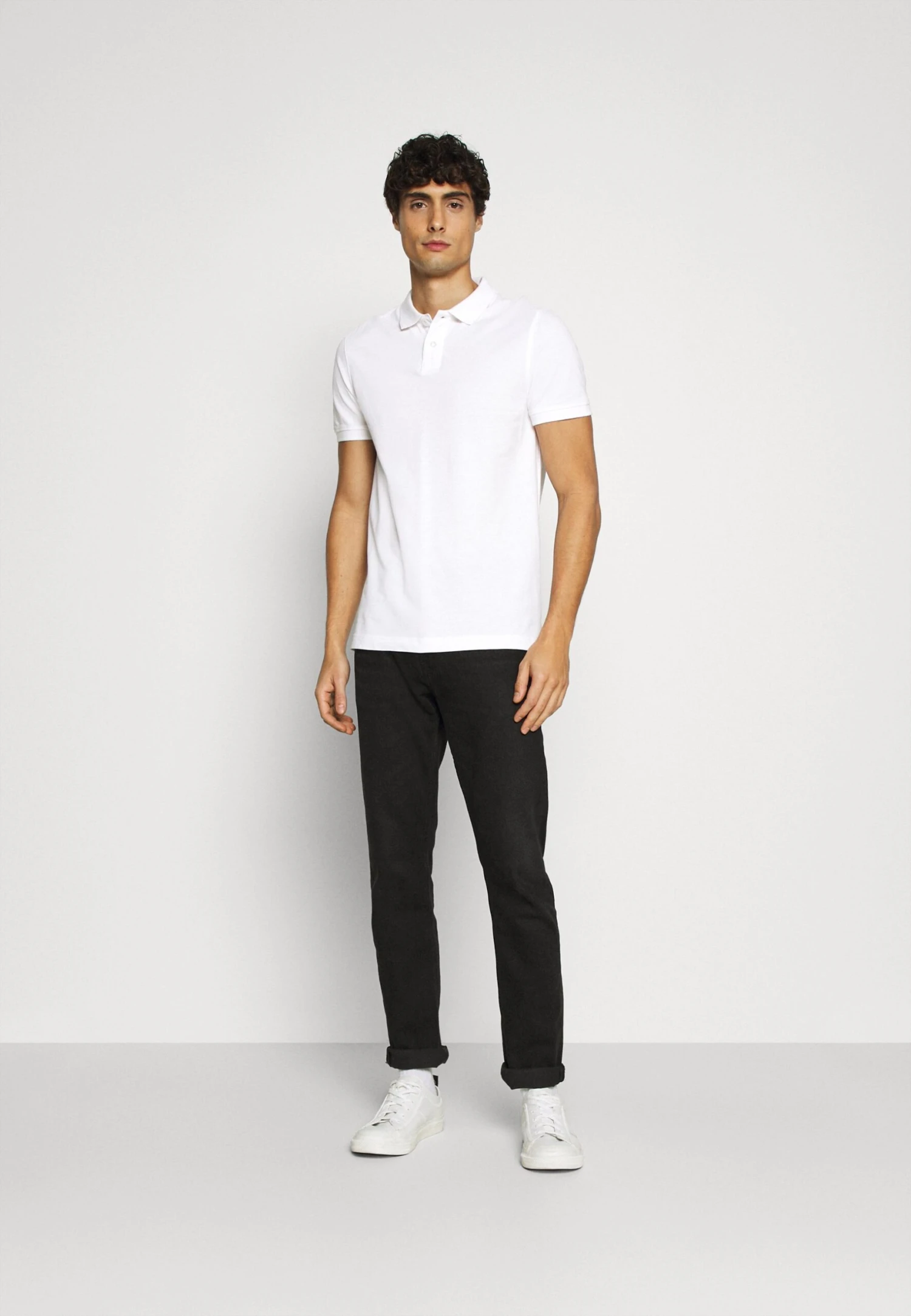 Pier One 2 Pack - Polo - White/Black 2 Pier One 2 Pack - Polo - White/Black - Imagen 2