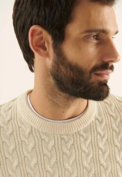 Pier One Jersey De Punto - Off-White -Pier One e3851f70b2d44f84bac46c230e3a1fa3